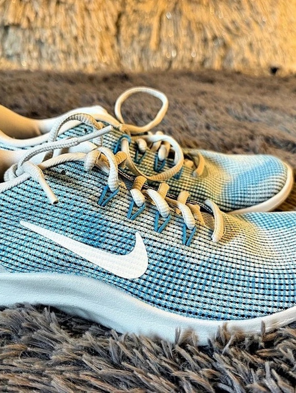 Nike Flex Experience Run 11 Next Nature Racer Blue White Athletic Shoes